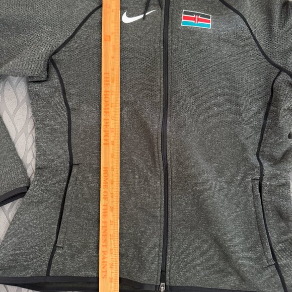 Nike Pro Elite Kenya Team Issue Tech Fleece Hoodie Jacket Running Womens XL NEW - Picture 9 of 9